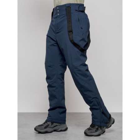 Semi-combinezone ski insulated male winter, size 52, dark blue color-9