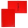 A folder with an A4, 500 μm plastic heater, a root of 14 mm, calligrata, up to 100 sheets, red
