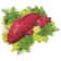 Form for salad "Fish", 25x13 cm