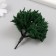 Artificial plant for creativity plastic "Green Treage" 9 cm
