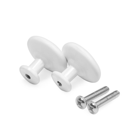 Ручка кнопка ТУНДРА LIGHT PK036WH, белая-9