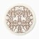 A set of napkins 4 pcs “Deer” central white, 37*37 cm