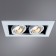 Front-bearing rotary lamp Cardani A5941PL-2WH