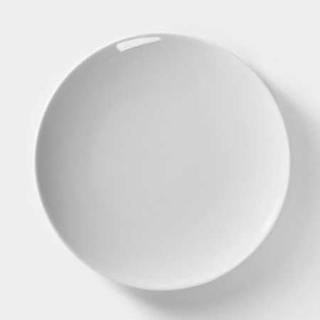 Porcelain plate "Universal", d = 20 cm, white-1