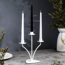 Summary Metal for 3 candles 