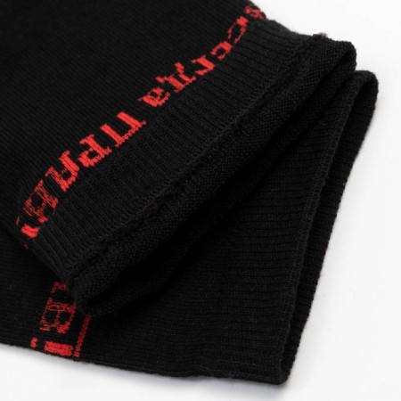 Male socks "man is always right", the color is black, size 27-2