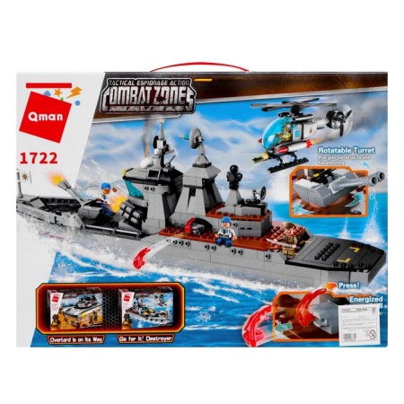 Designer Military zone "Assault cruiser", 4 minifigurs, 539 parts-4