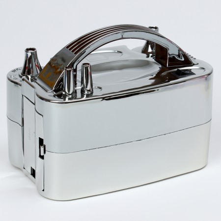 Compressor for balloons, color silver, without batteries