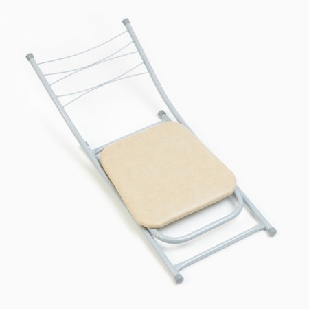 Folding stool "Venice", Titan/Beige-4