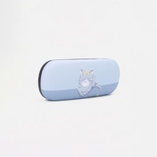 Glasses for glasses, 16 x 3.8 x 6 cm, blue color