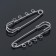 PO-065 suspension pin No. 03, (set 2 pcs) 70 × 20 × 7mm, silver color