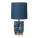 E14 40w 40W blue-golden 18x18x37 cm Risalux desktop