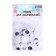 Set of sequins "Mega Eye" 30 pcs., Size 1 pc 1,8*1.8