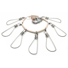 Kukan namazu cable metal 3.0 m, d = 1.5 mm, 7 carbines on the spring