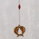 Wind music metal, carp tree 4 tubes 5 bells 62x9.5 cm