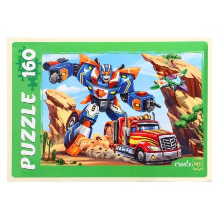 Puzzle "Transformer-loading", 160 elements-1
