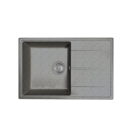 Dr.gans Smart “Olivia-740” kitchen washing is 740x480 mm, h = 180 mm, black color is