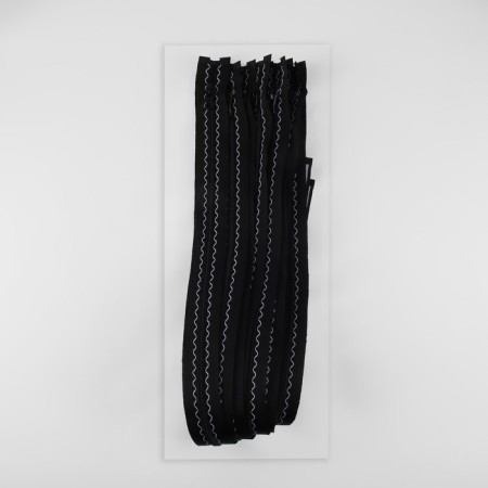 Lightning "Spiral", No. 5, detachable, automatic lock, 60 cm, black color-2
