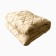 The blanket is a multi -illegal stitch of camel wool 140x205 cm 150 gr, PE, envelope