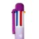 Balloon handle Calligrata, automatic, 6 color, with a pattern, mix