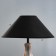 E14 40w 40w -gray table lamp 30x30x42cm RISALUX