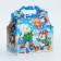 New Year. Gift box New Year's casket is a simple "rink" with animation 20 x 12 x 17 cm.