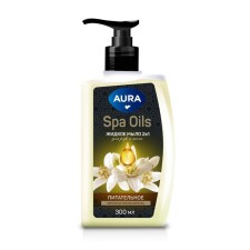 Liquid soap for hands and bodies 2v1 Aura Spa Oils Neroli and Argan oil, 300 ml