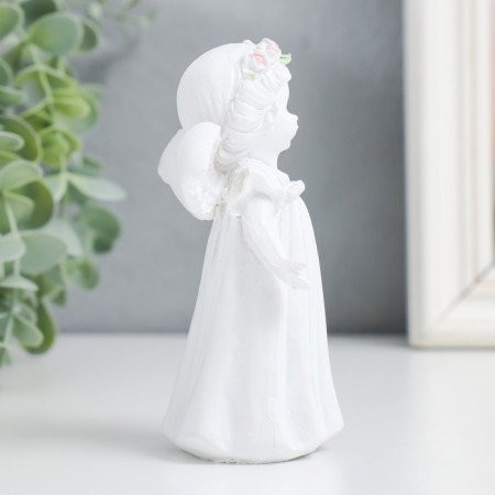 Souvenir Polystone "Baby Angel - Meeting" Snow White "mix 8.5x5x11.3 cm-2