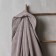 Tainted female bathrobe SL Home: Basic "Soft Mist", size XL, 100% cotton, 420 g/m2