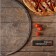 Pizza baking uniform, d = 35.5 cm, silver color