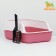 Toilet with side, 40x29x15 cm, burgundy
