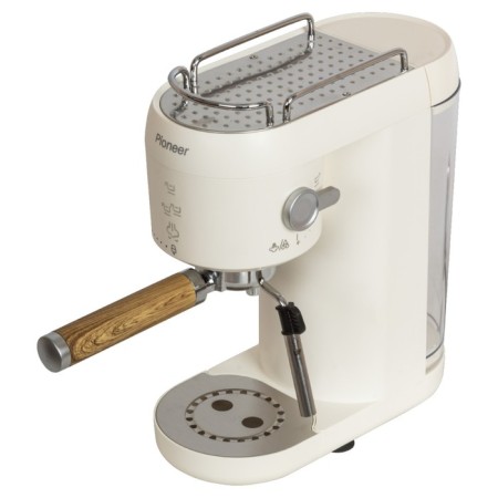 Kofemashin Pioneer CM109P, Rozhkaya, 1400 W, 1 L, White-2