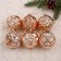 Set of balls plastic D-6 cm, 6 pcs "Sphere"