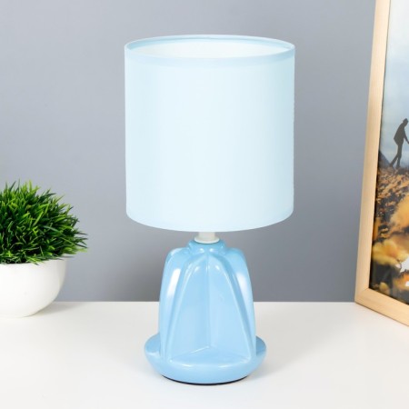 Laura table lamp E14 40W Blue 13x13x26.5 cm Risalux