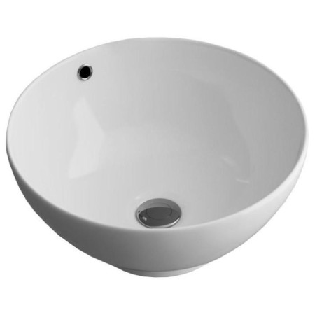 Grossman GR-3014 sink, round, D = 420 mm, white