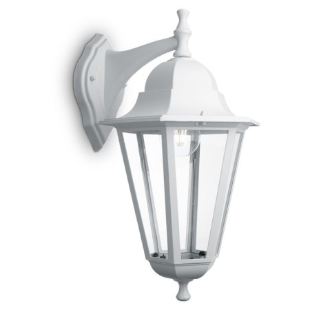 Sadovo-park lamp Feron 6202/PL6202, IP44, E27, 100 W, 265x200x400 mm, white color
