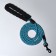 Land reflective round, with an ergonomic pen, 180 x 0.8 cm, blue