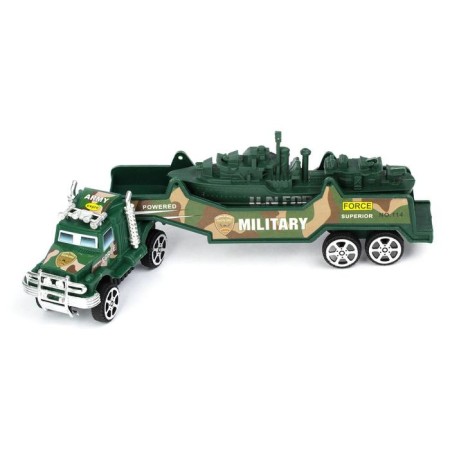 Inertial truck "Military", Mix colors-4