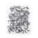Reinforcement fork, 10 A, 250 V, diam. pin 4.0 mm, black, set (100 pcs)