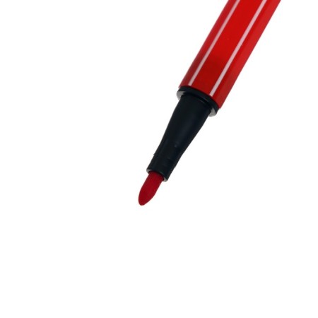 Flomasters 12 colors, in a tube, a ventilated cap mix-4
