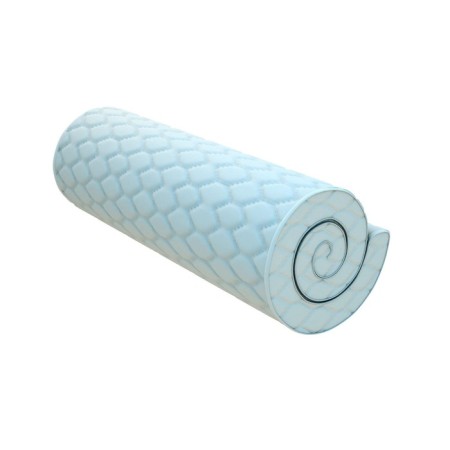 Matras Konkord Eco Foam Roll, size 90x190 cm, height 13 cm, jacquard