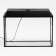 Aquarium "rectangular" with a lid, 60 liters, 56 x 29 x 36 cm, black