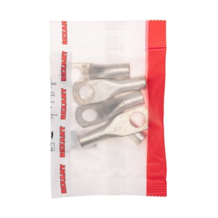 Tip of copper puddled tml 35–12–10 (35mm² - Ø 12mm) GOST 7386-80 (in package 5 pcs.) Rexant 108062-3