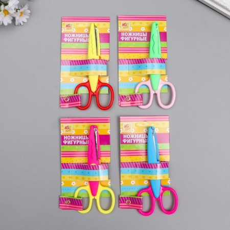 Embossed scissors "kids" mix-5