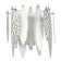 Sconces st. SL1224.101.02. Lastra. 2x60 watts, E14, 24x36 cm, chromium color