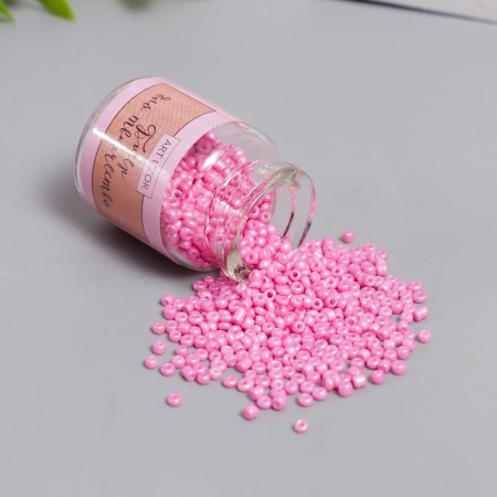 12/0 round beads in the bottle "French pink" 20 g-1