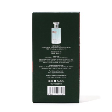 Tuale water male Homme Sport, 100 ml-5
