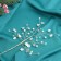 Decor "Crystal Tale" 26 cm, twig with flowers