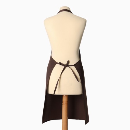 The apron is saving and I am brown color, 65*75 cm, 100% p/e-5