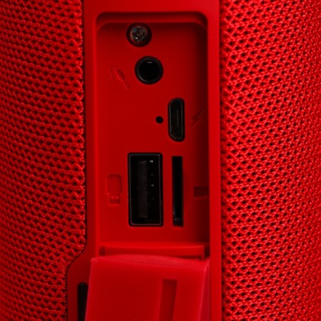 Portable column Hoco HC16, 10 W, BT 5.3, FM, AUX, 1200 mAh, red-7